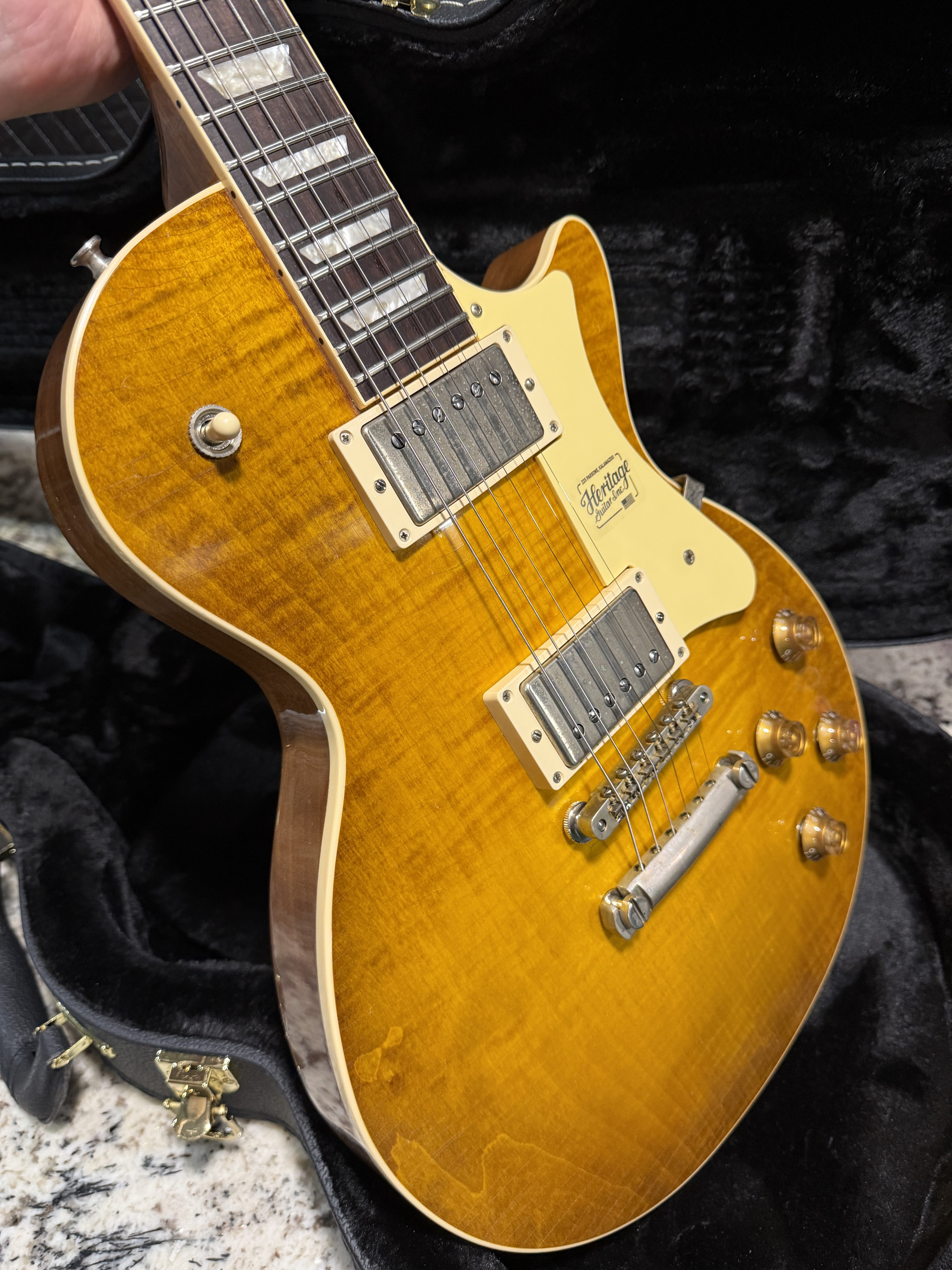 Heritage Standard II H-150 Dirty Lemon Artisan Aged – The Trogly's