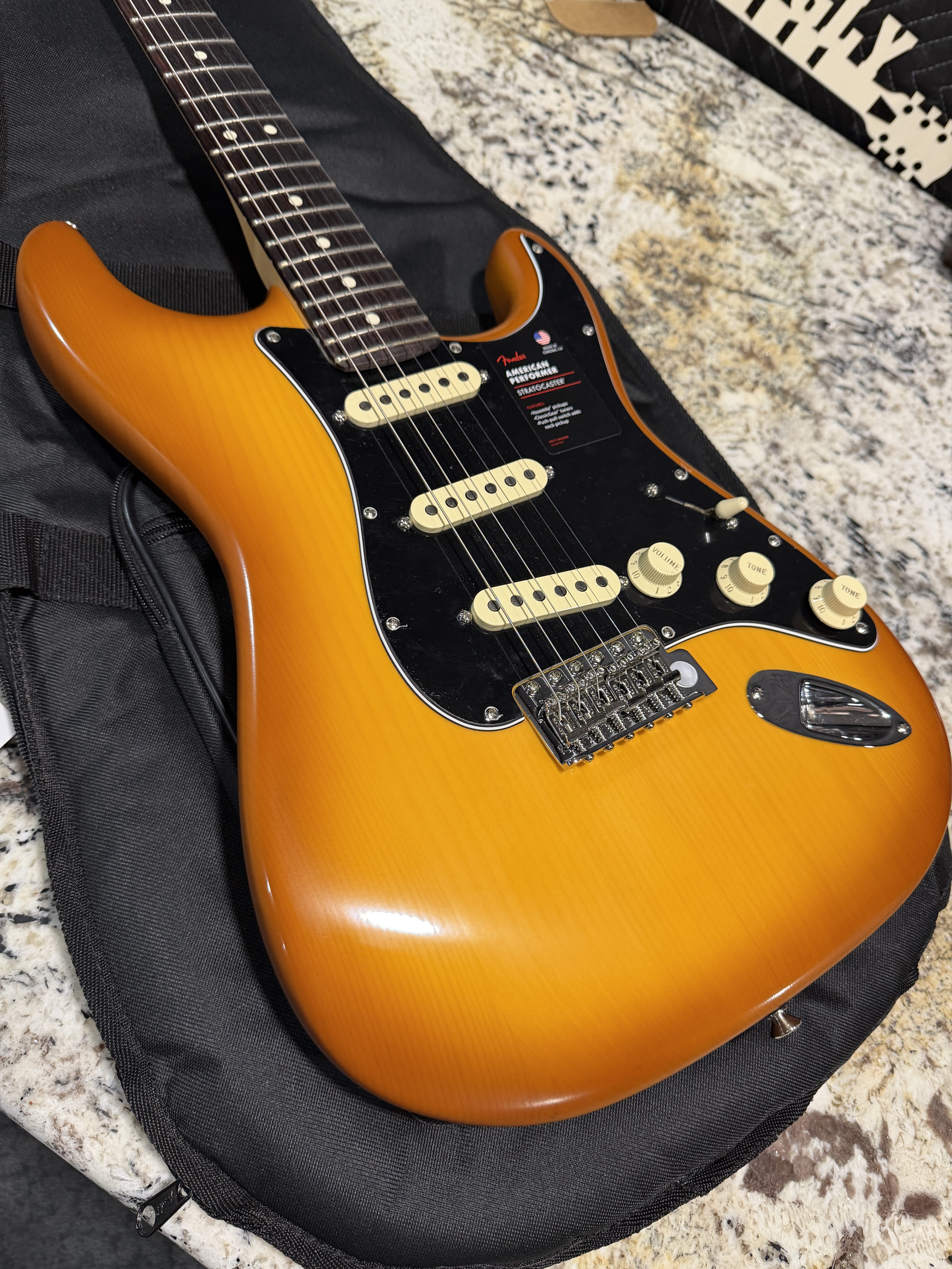 2024 Fender Limited Timber Spruce Body Honeyburst American